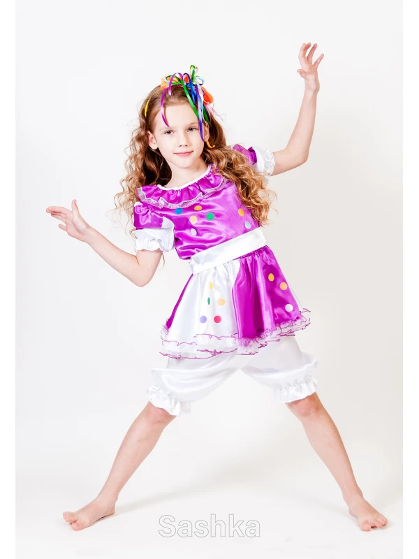 Карнавальний костюм Хлопавка фіолетова