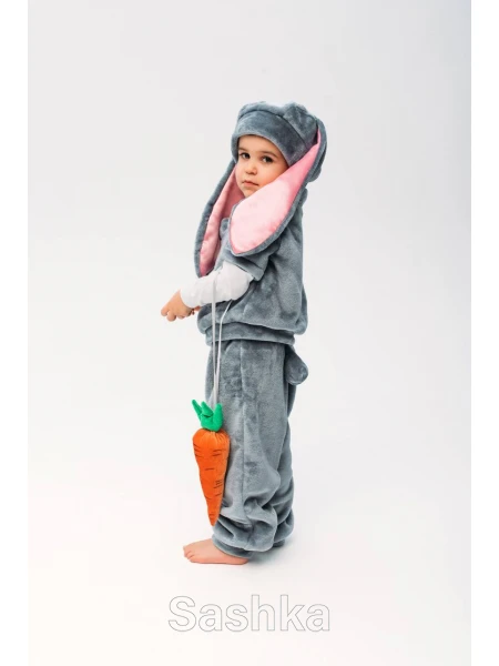 Карнавальний костюм Зайка з морквою (хлопчик)