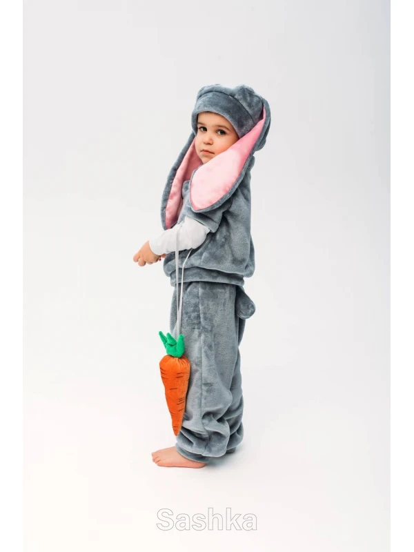 Карнавальний костюм Зайка з морквою