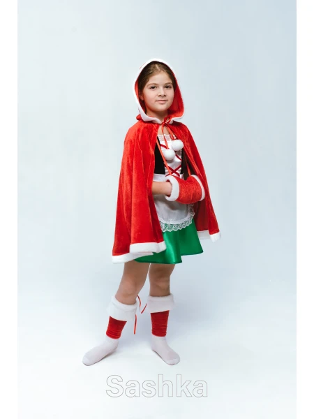 Карнавальний аксесуар Плащ  Герди для дівчинки, розмір 98-128