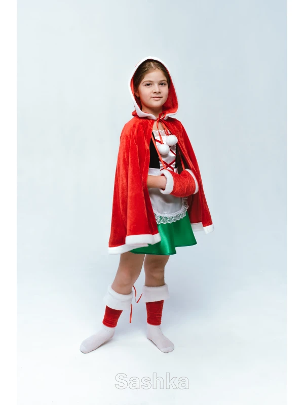 Карнавальний аксесуар Плащ  Герди для дівчинки, розмір 98-128