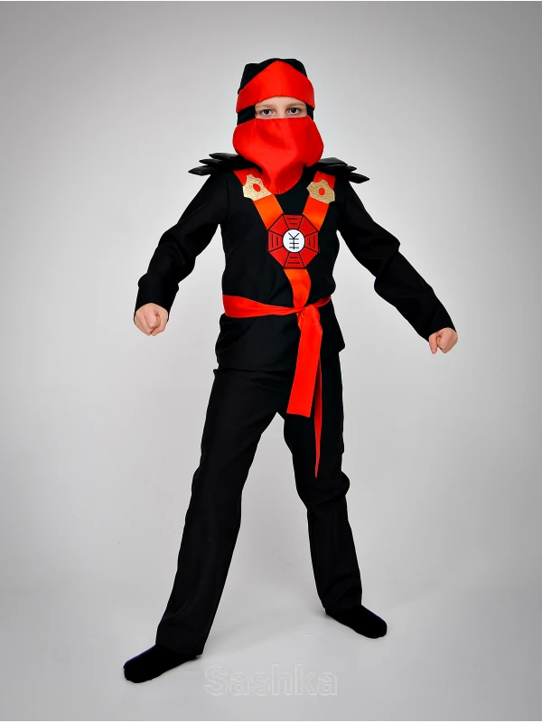 Карнавальний костюм Ніндзяго (червоний)